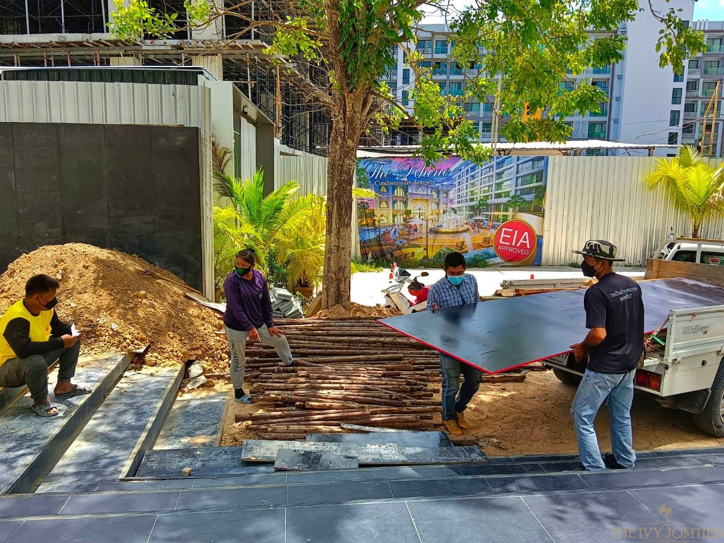 The Ivy Jomtien Beach Pattaya Update Construction