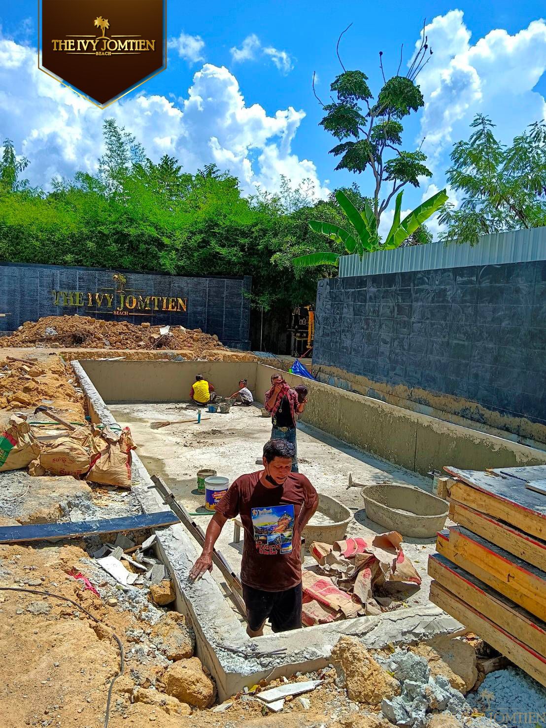 The Ivy Jomtien Beach Pattaya Update Construction